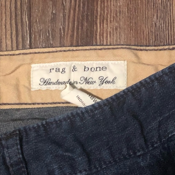 Rag & Bone Pants Women's 25 Miamar Slim Fit Low Rise Silk Blend Spring Fashion - Picture 2 of 6